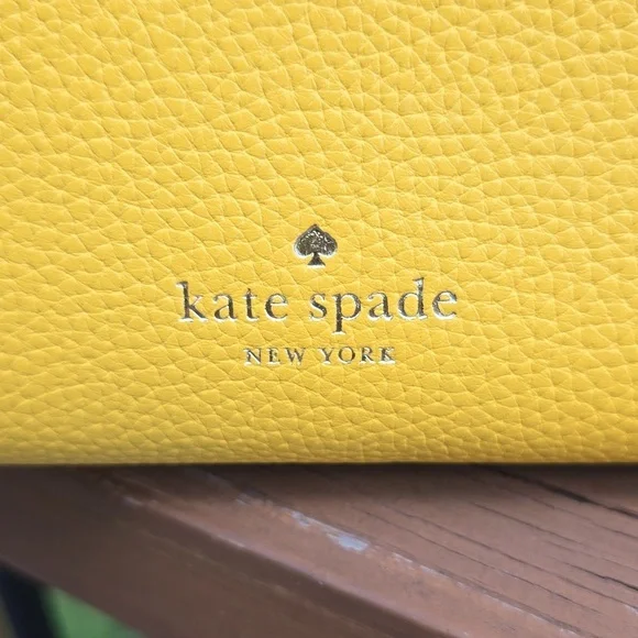NWT Kate Spade Sunflower yellow satchel crossbody - Picture 3 of 8